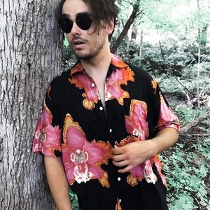 Men’s Floral Dress Shirt